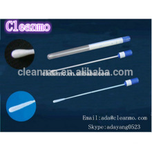 Swab estéril / amostra de DNA swab / swab bucal / Swab uretral / Nylon flocked Swab com tubo longo ou saco plástico para teste forense